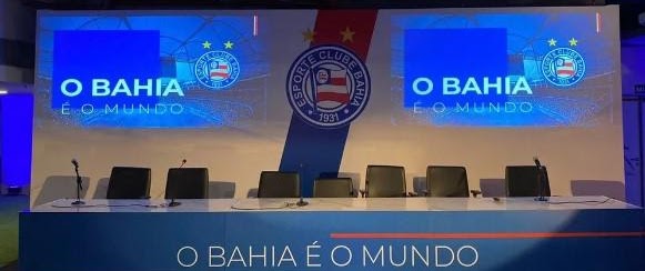 Visualização financeira do Esporte Clube Bahia